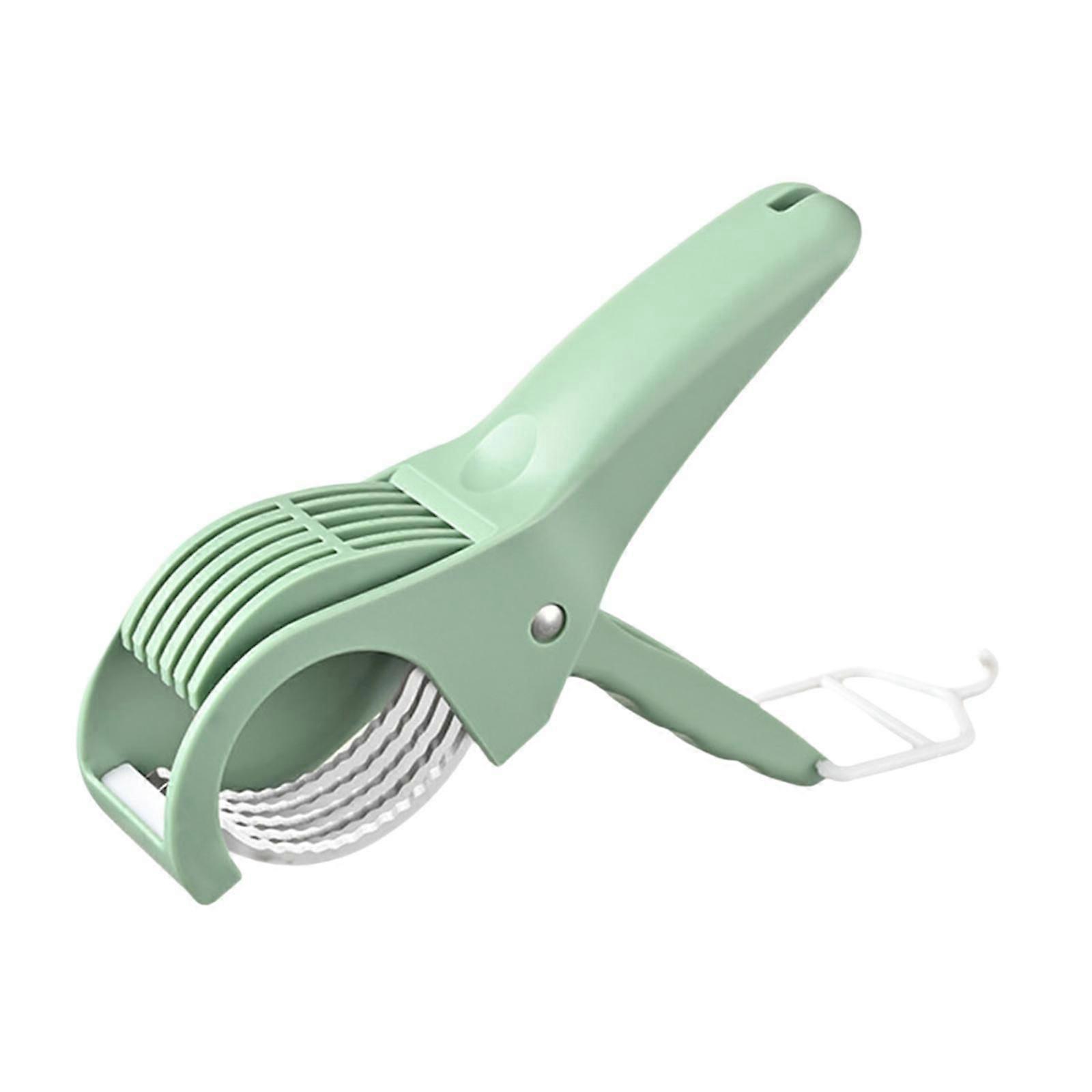Fruit Veggie Cutter Slicers Versatile Fruit Slicers for Banana Cucumber Tomato green