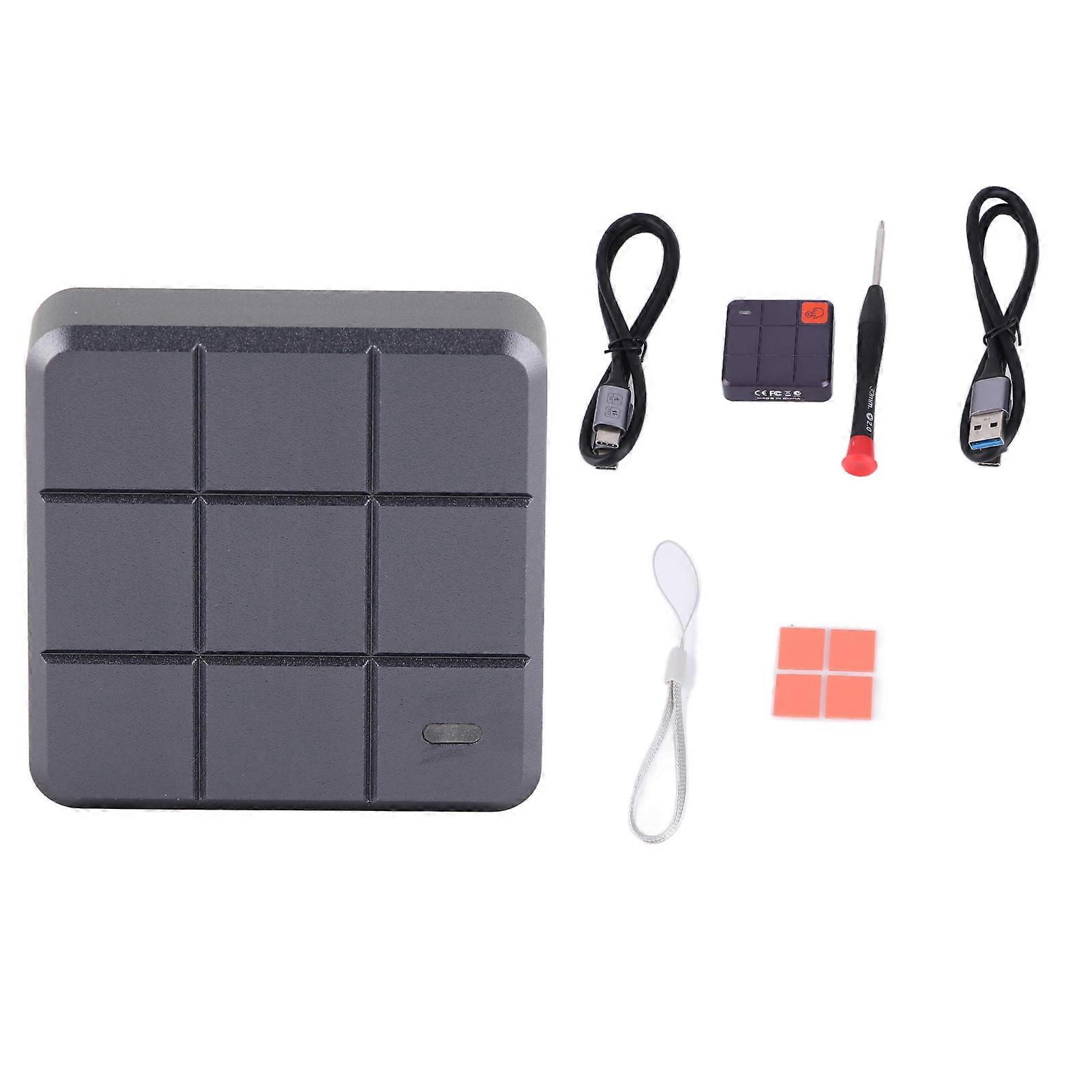 M.2 NVMe SSD Enclosure USB3.2 Gen2 10Gbps Portable M.2 NVME to Type C SSD Enclosure for Size 2230 