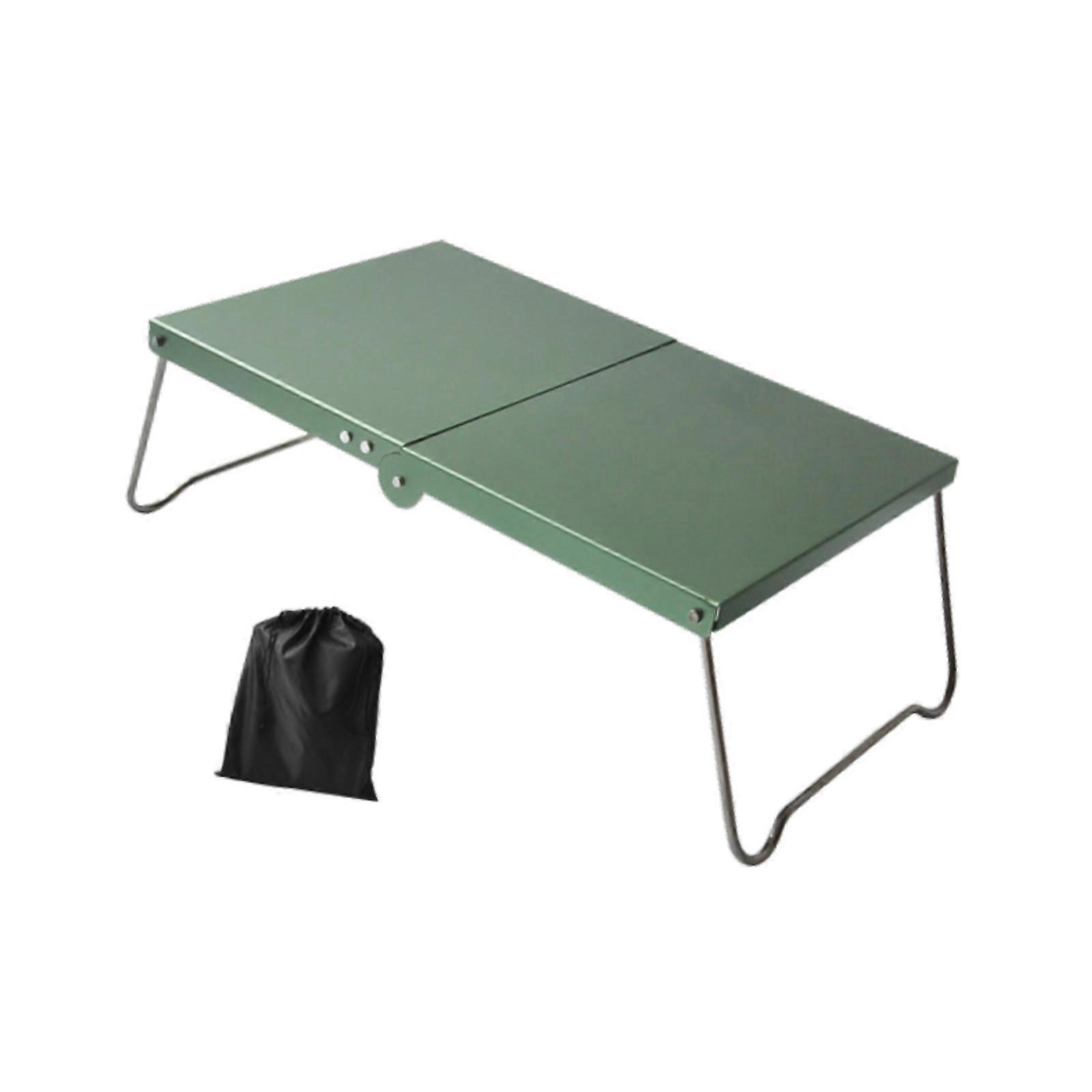 Mini Folding Camping Table with Storage Bag Lightweight Sturdy Beach Table