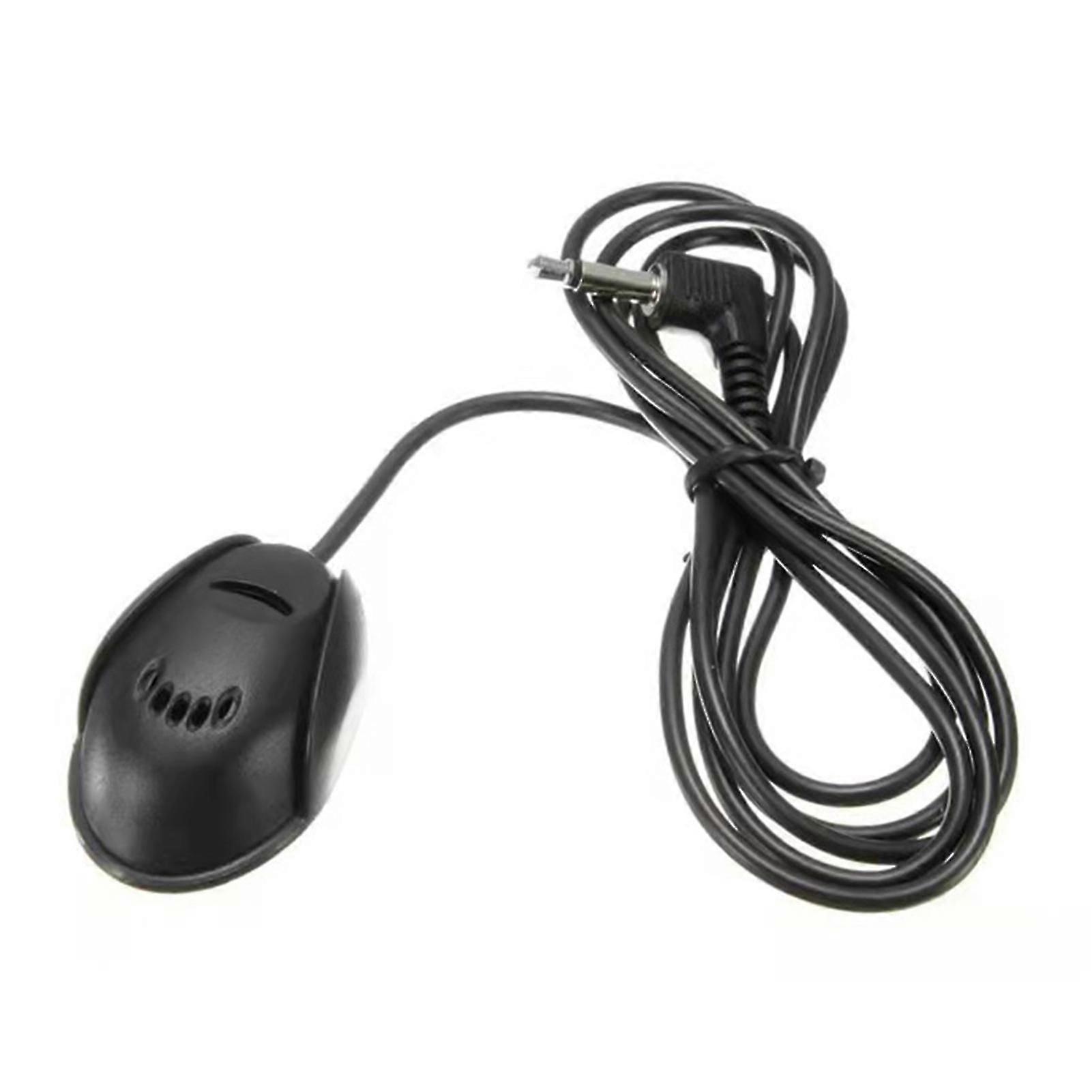 Car Navigation Microphone Sensitive Ominidirectional Plug Play Car 3.5mm Wired External Bluetooth-compatible Paste Type Microphone for Car