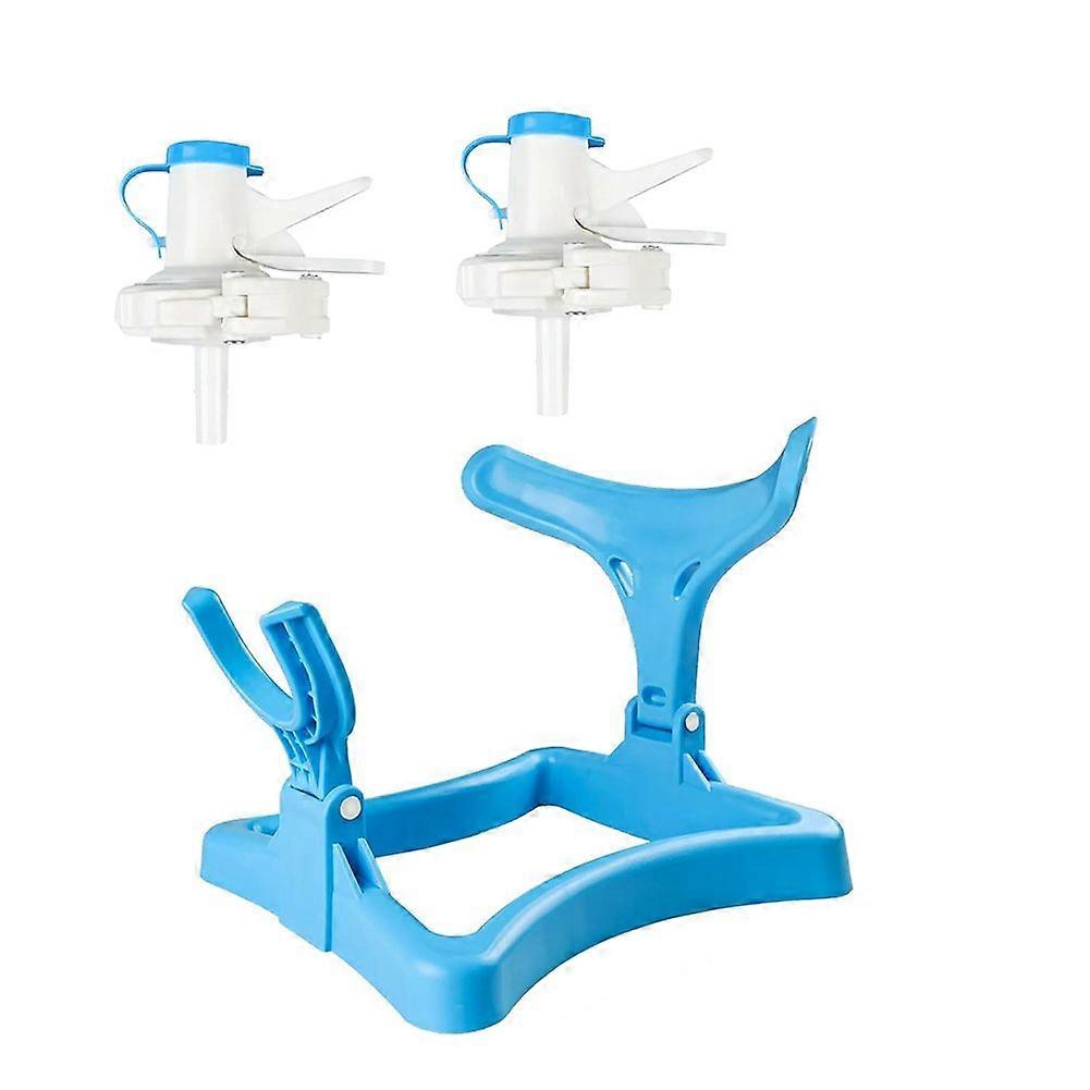 5 Gallon Water Jug Holder, Water Dispenser Stand,Non-Slip Water Dispenser Countertop with 2 Dispenser Valves