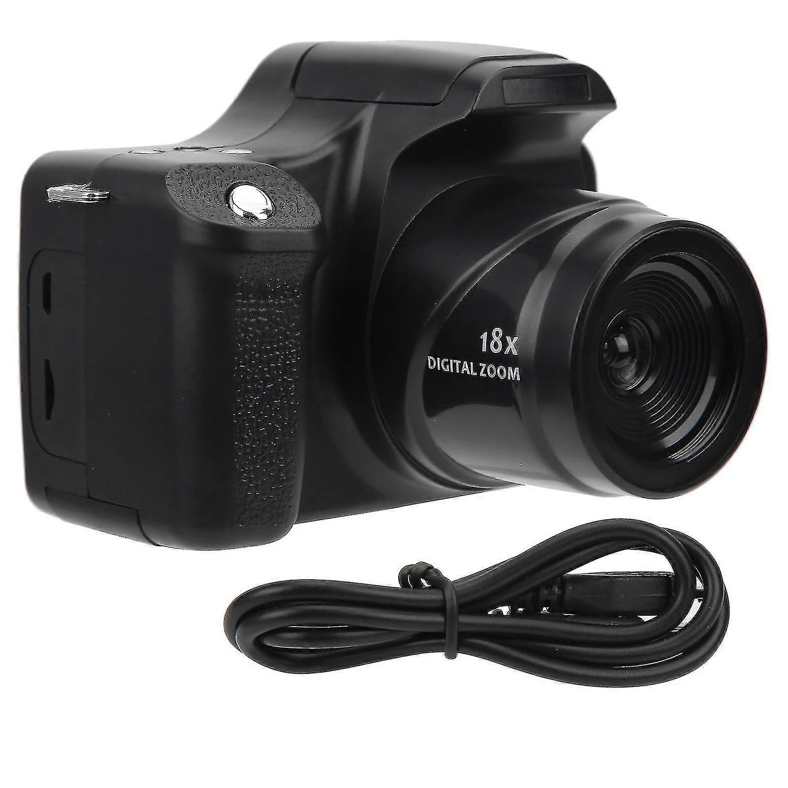 3.0 In Lcd Screen 18x Zoom Hd Slr Camera Long Focal Length Portable Digital Camerastandard