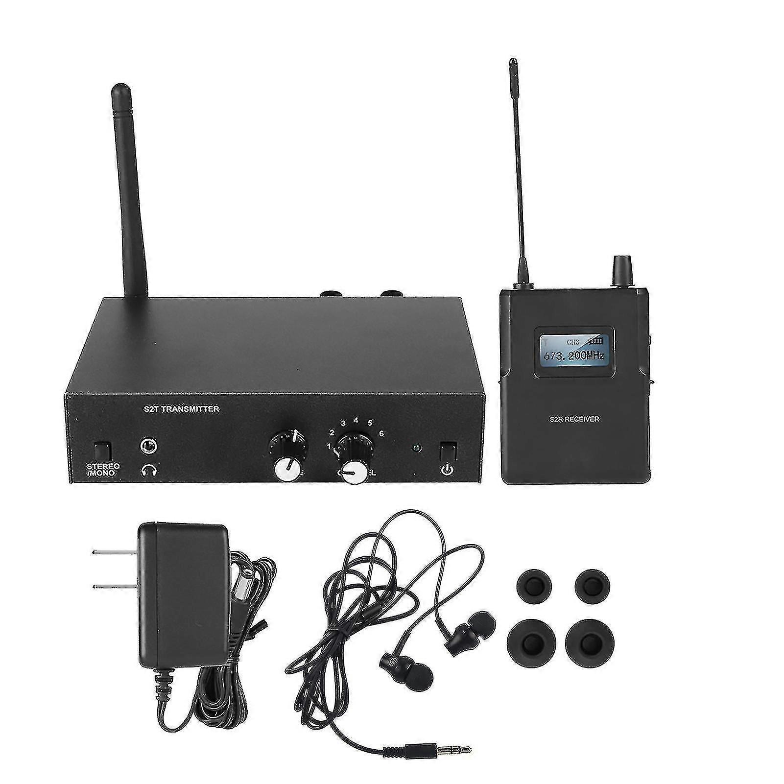For Anleon S2 Uhf Stereo Wireless Monitor System In Ear System 670-680mhz 100-240v