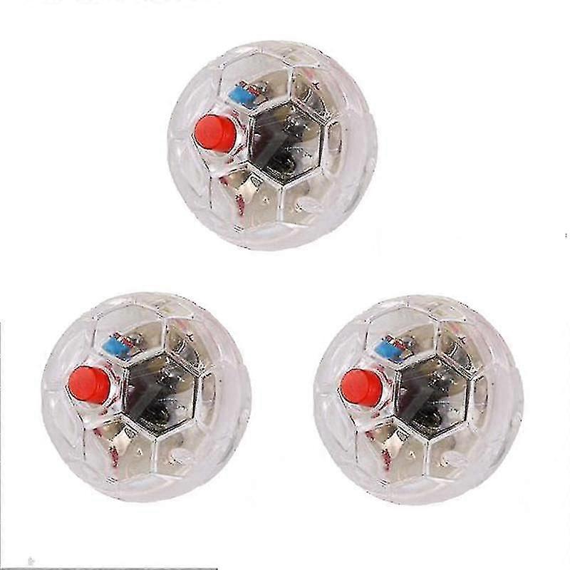 3x Ghost Hunting Touch Activated Flashing Balls Flash Cat Toy Paranormal