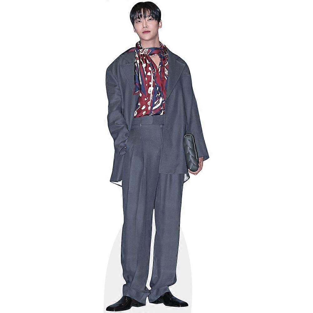 Kim Seok-Woo (Grey Suit) Cardboard Cutout (lifesize OR mini size). Standee. Stand Up.