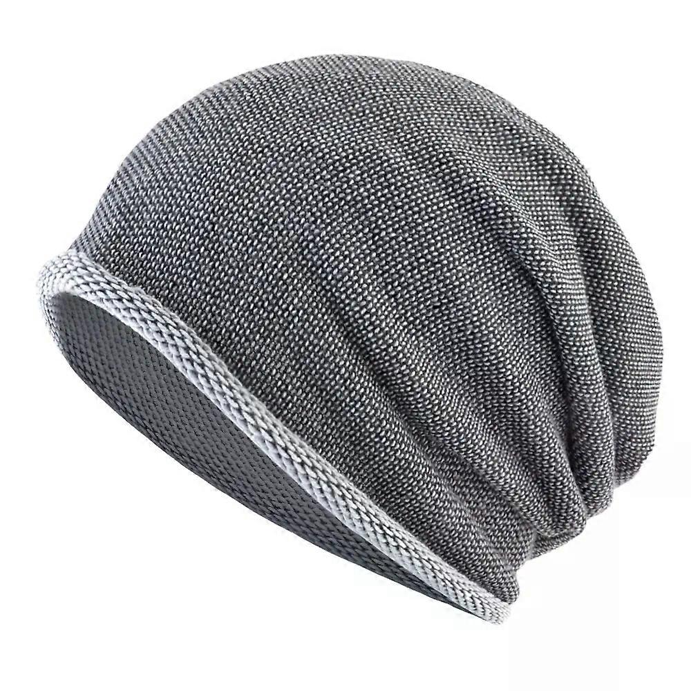 בגדי ריקוד גברים סריג כובע שעועית דק גברים בחוץ מזדמנים גולגולות Beanies נשים אביב קיץ כובע מצנפת סריג צבע אחיד Beanie Gorras