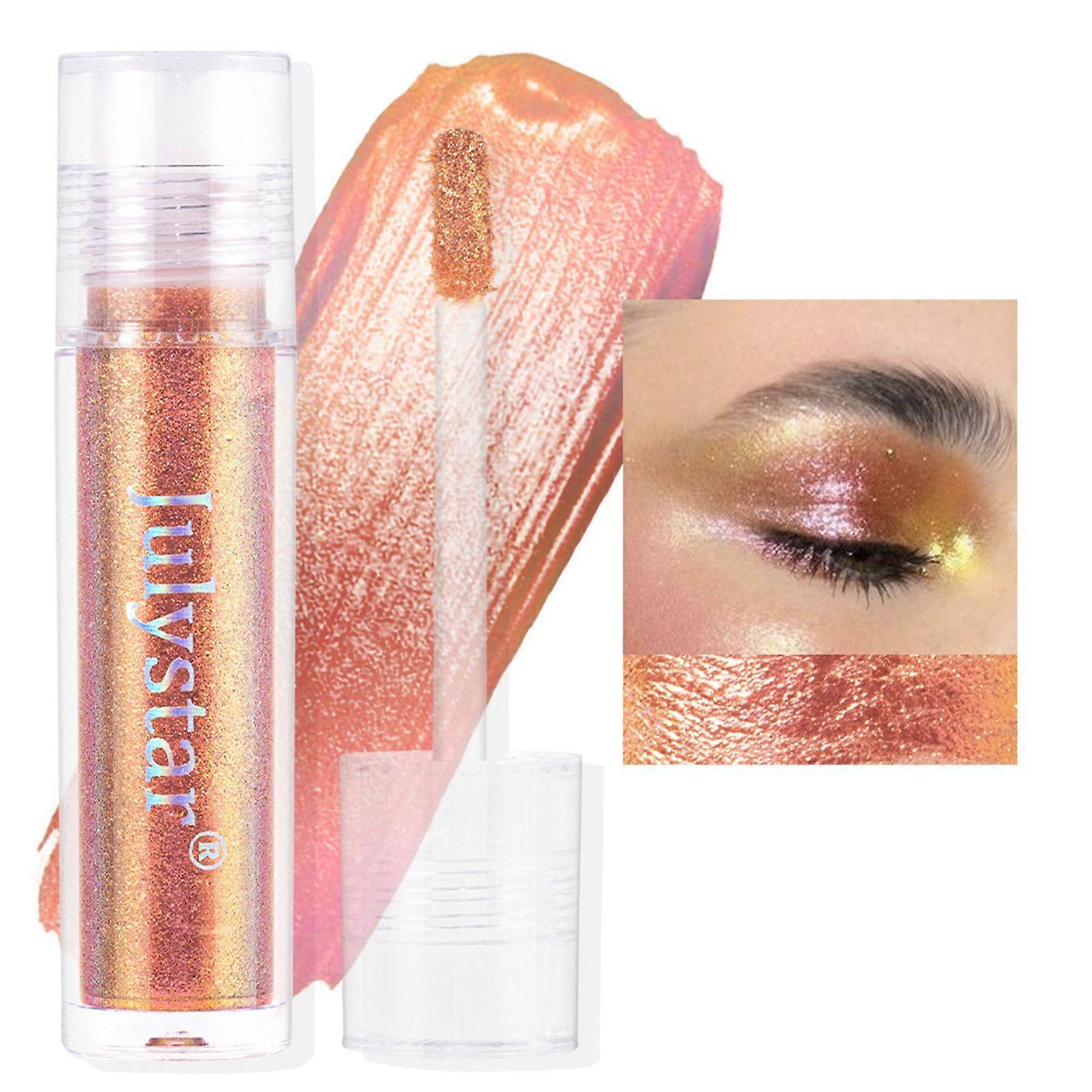 Julystar Eyeshadow Liquid Sparkling Dazzling Liquid Mono Eyeshadow Gift Set for Women