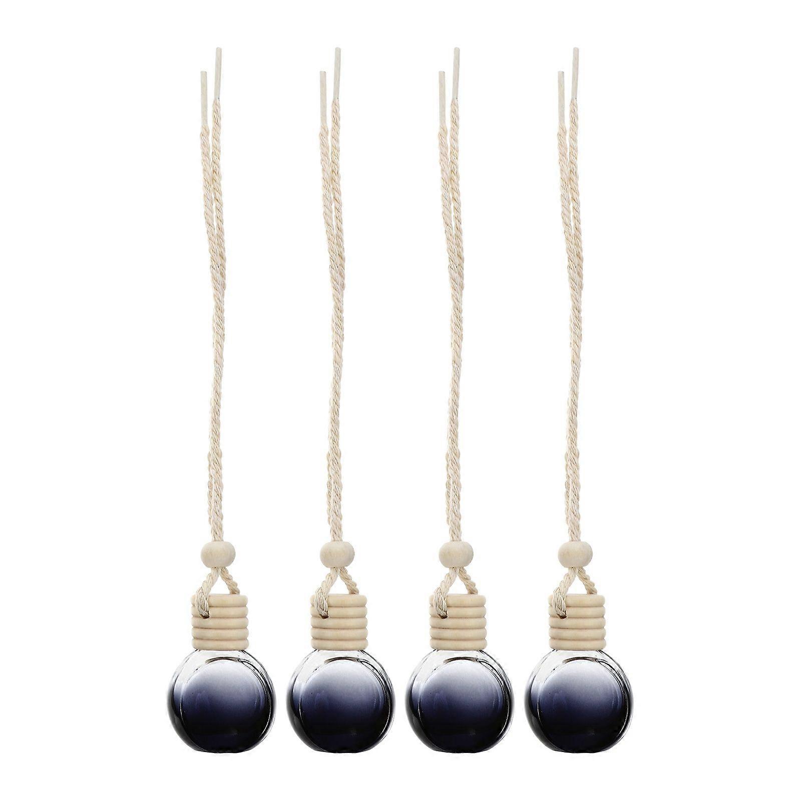 4 Pcs Refillable Purification Device Bottles Perfume Bottles for Car Use