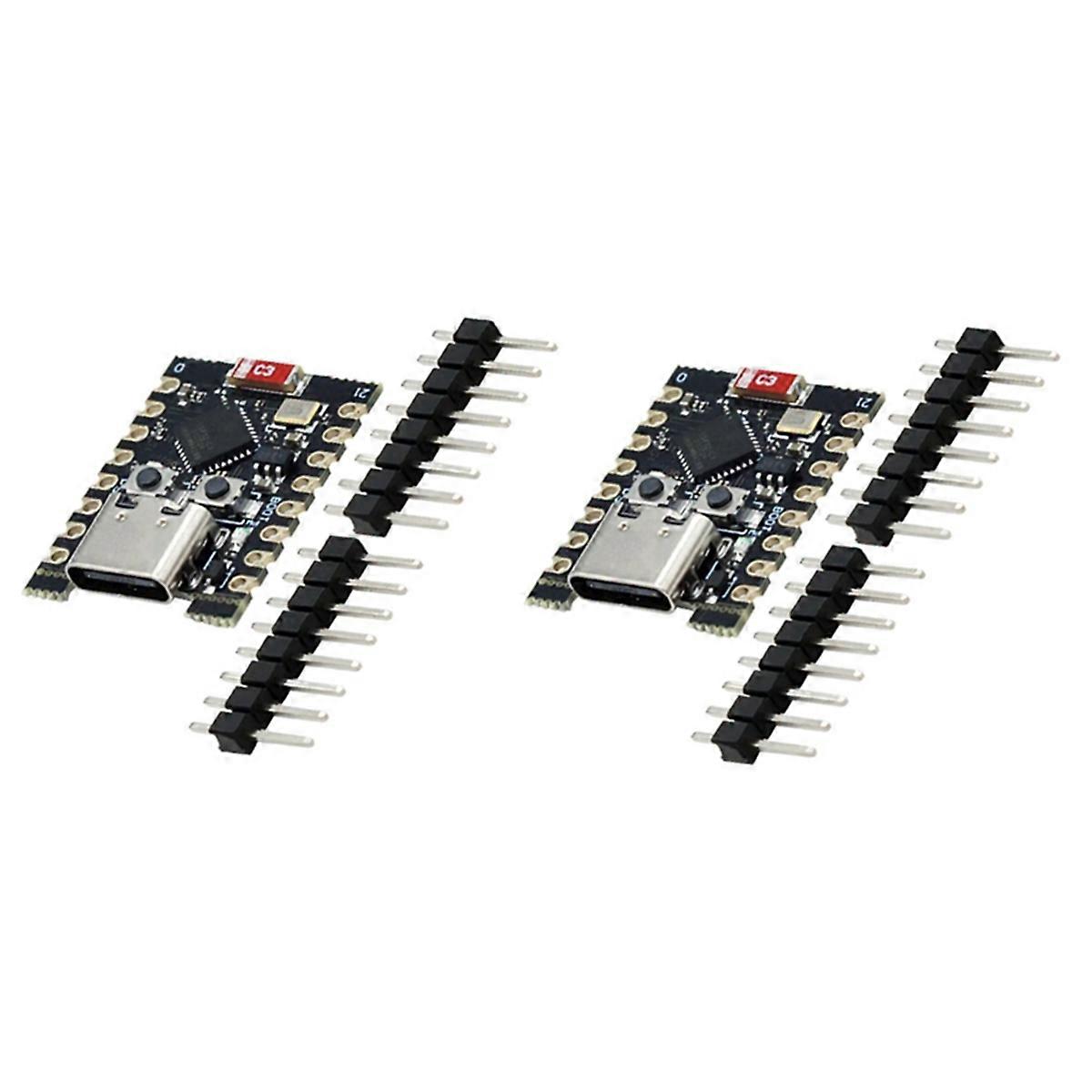 2pcs ESP32-C3 Development Board ESP32 Mini WiFi Bluetooth Development Board High-Performance ESP32