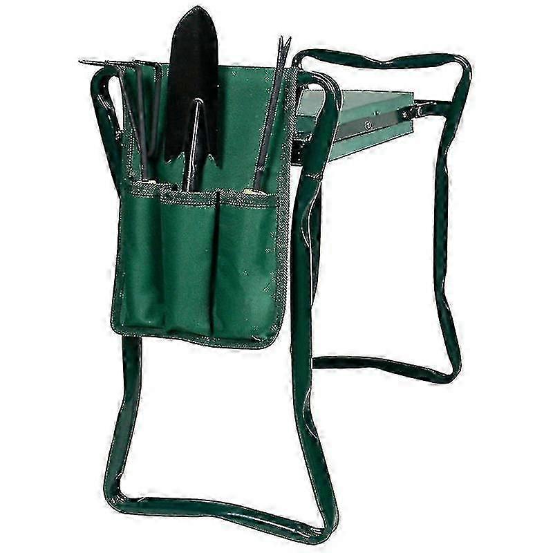 2 قطع حديقة التخزين حديقة الركوع مقعد أداة حقيبة، حديقة مقاعد البدلاء أداة الحقيبة مقعد قوي يحمي الركبتين للبستنة في الهواء الطلق، حقيبة فقط