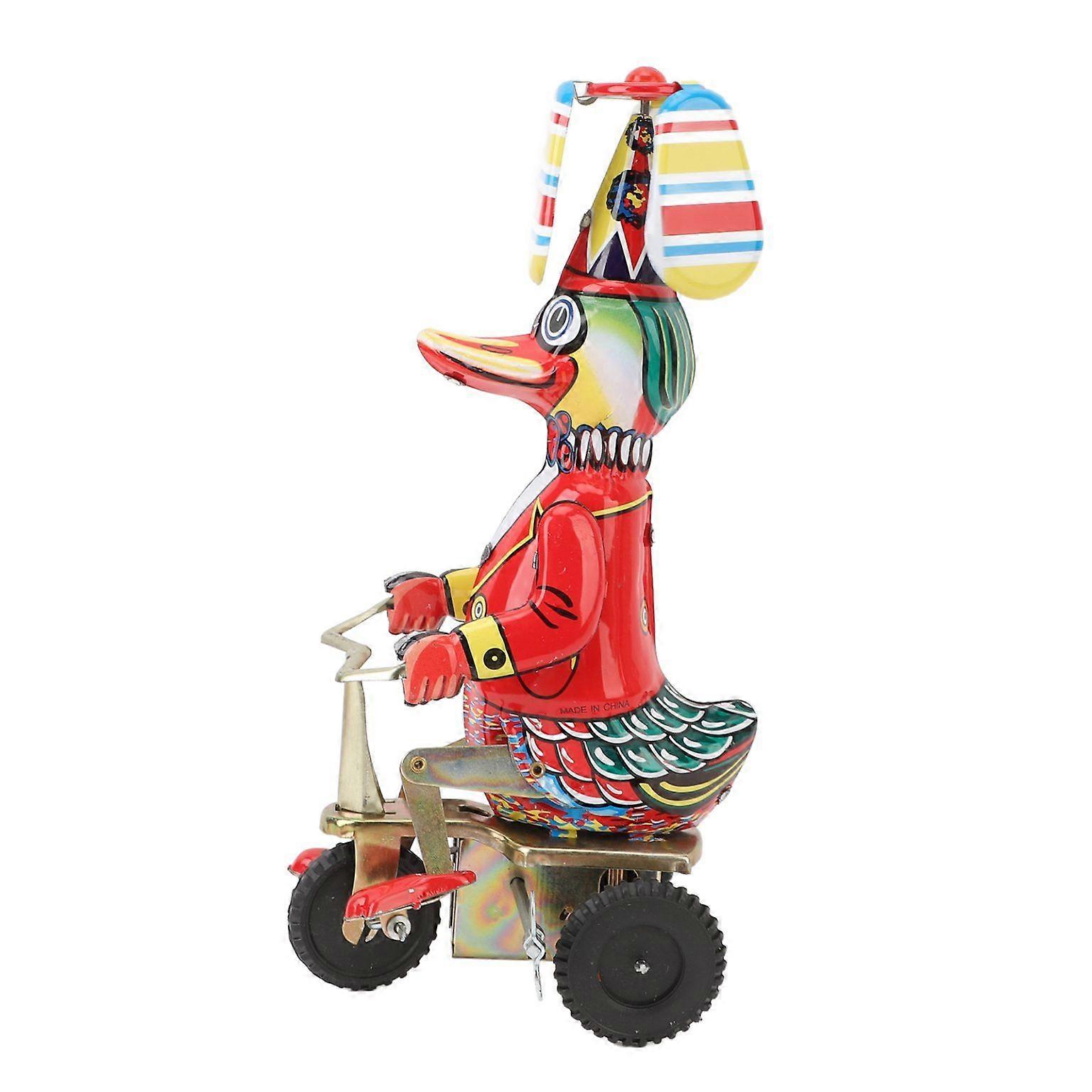 Vintage Wind-Up Tin Clockwork Toy