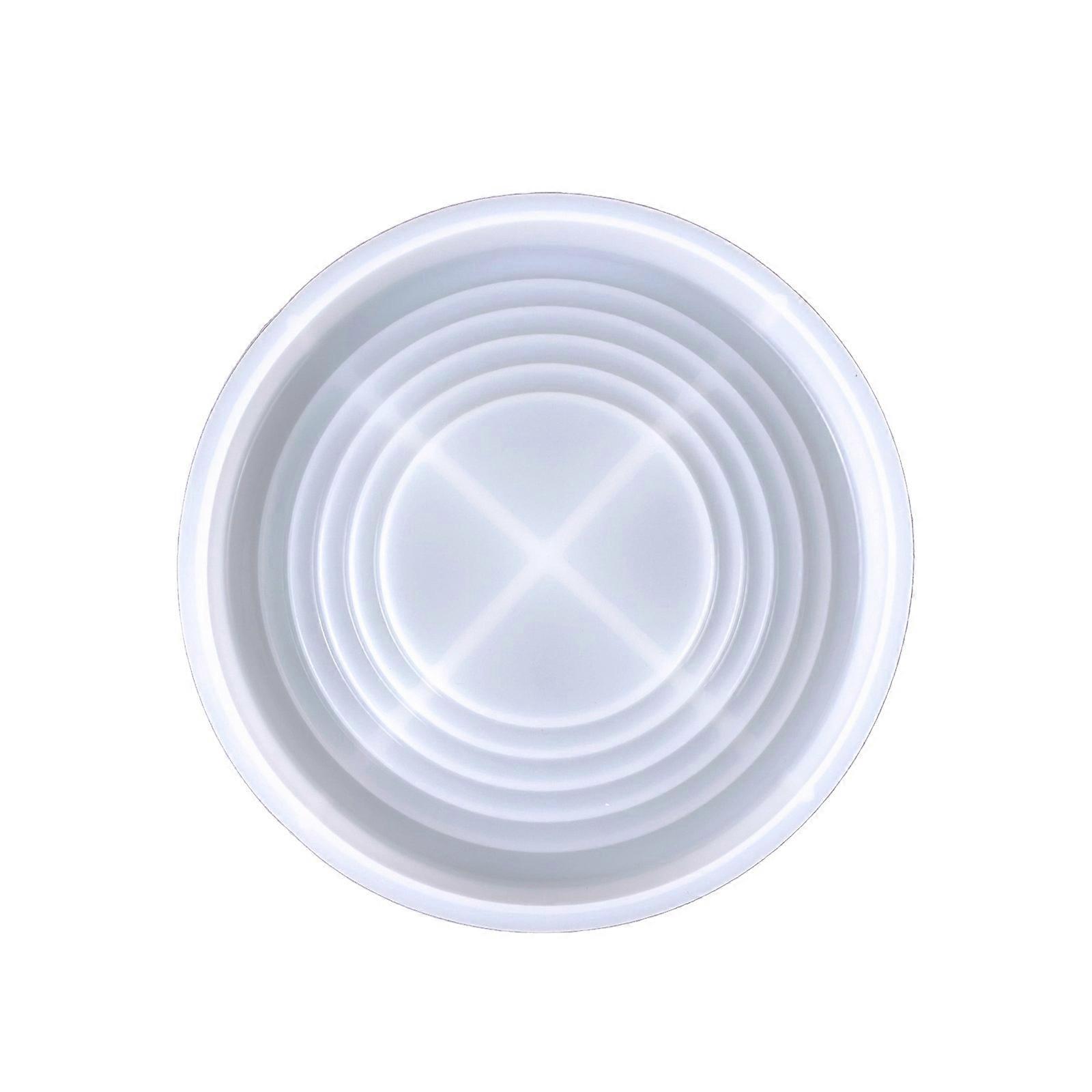 DIY Storage Tray Mold Jewelry DIY Background Plate Resin Mould Simple Geometric Shape Tray Mold for DIY Coaster Clear