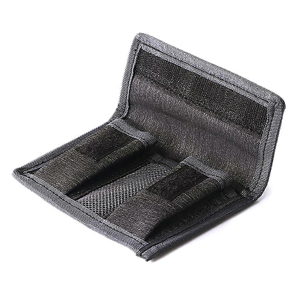 2/4Slots DSLR Battery Bag Portable Camera Battery Carrying Storage for Case Holder Pouch for Camera Gadgets Multicolor