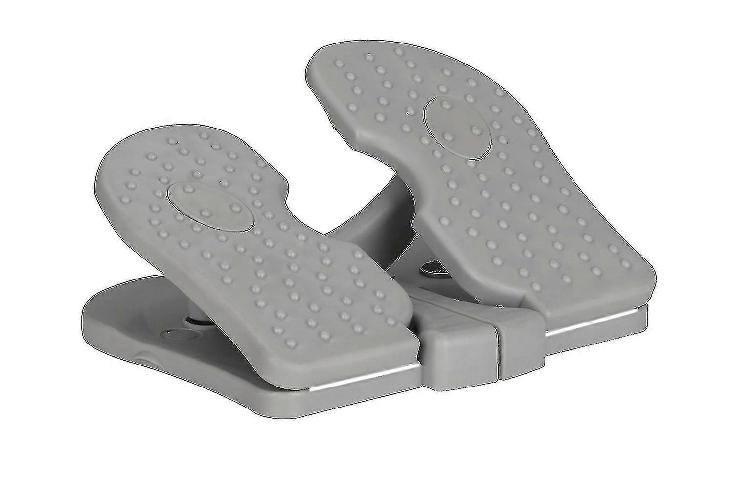 Pedal Exerciser Seated Stepper Folding Pedal Physiotherapy Relief Varicose Vein (1pcs-grey)