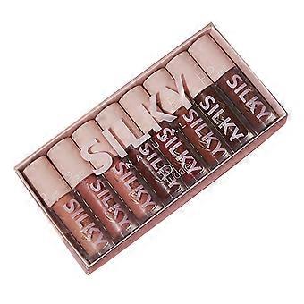 Spiegel Oberfläche Lipgloss Tönung Lippen Make-up 8 Farben Flüssige Lippenstifte Set Dauerhaft Feuchtigkeitsspendend Antihaft Tasse Lippen Glasur 1