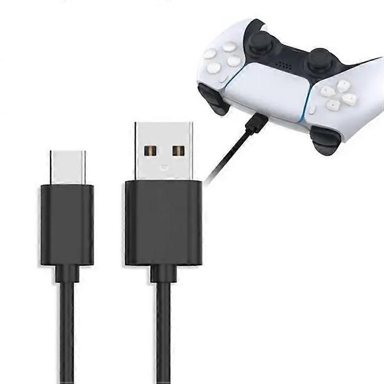 Compatible For Sony PS5 / Xbox Series S / X 3A Charging Cable Game Controller Charger Cord, 1m
