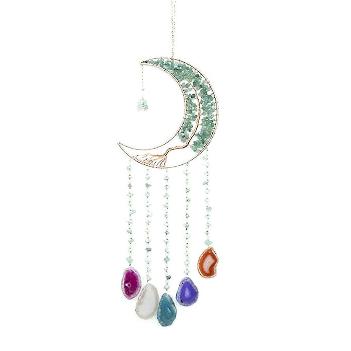 Dream Catchers with Crystal Tree Gemstone Dream Catchers