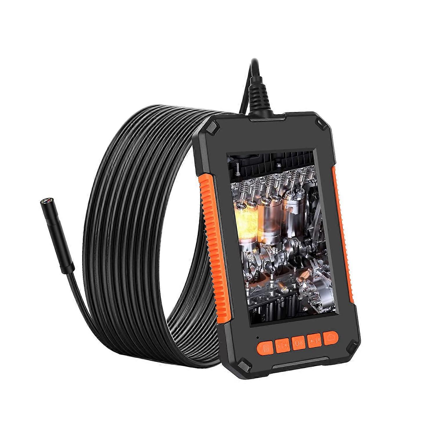 4.3 Inch Color LCD Sn 1080P IP67 HandheldIndustrial me s with 8 LEDs 8mm Camera Diameter