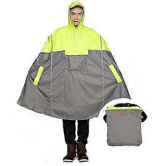 NUOVO Leggero Ciclismo Pioggia Poncho Bici Con Cappuccio Impermeabile Mantello Pioggia Duarable Traspirante e Waterproo