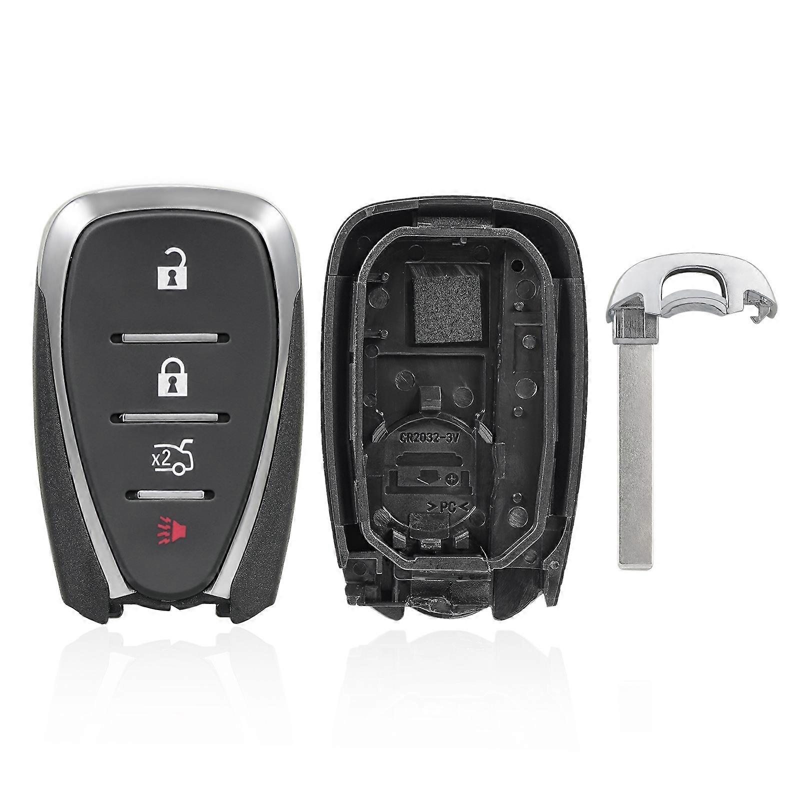 For Chevrolet / Opel 3+1 Button + Horn Button Car Key Case Remote Control Shell