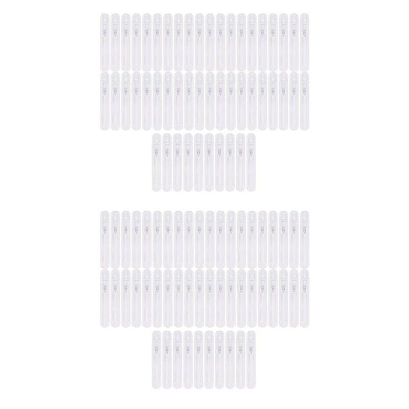 100X 5Ml Empty Transparent Plastic Spray Bottle Makeup Perfume Atomizer Refillable Bottle
