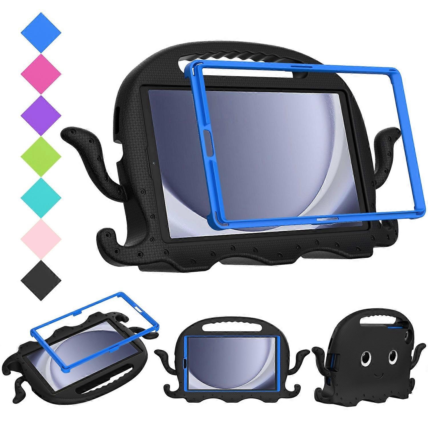 Octopus Style EVA Hybrid PC Shockproof Tablet Case with Strap