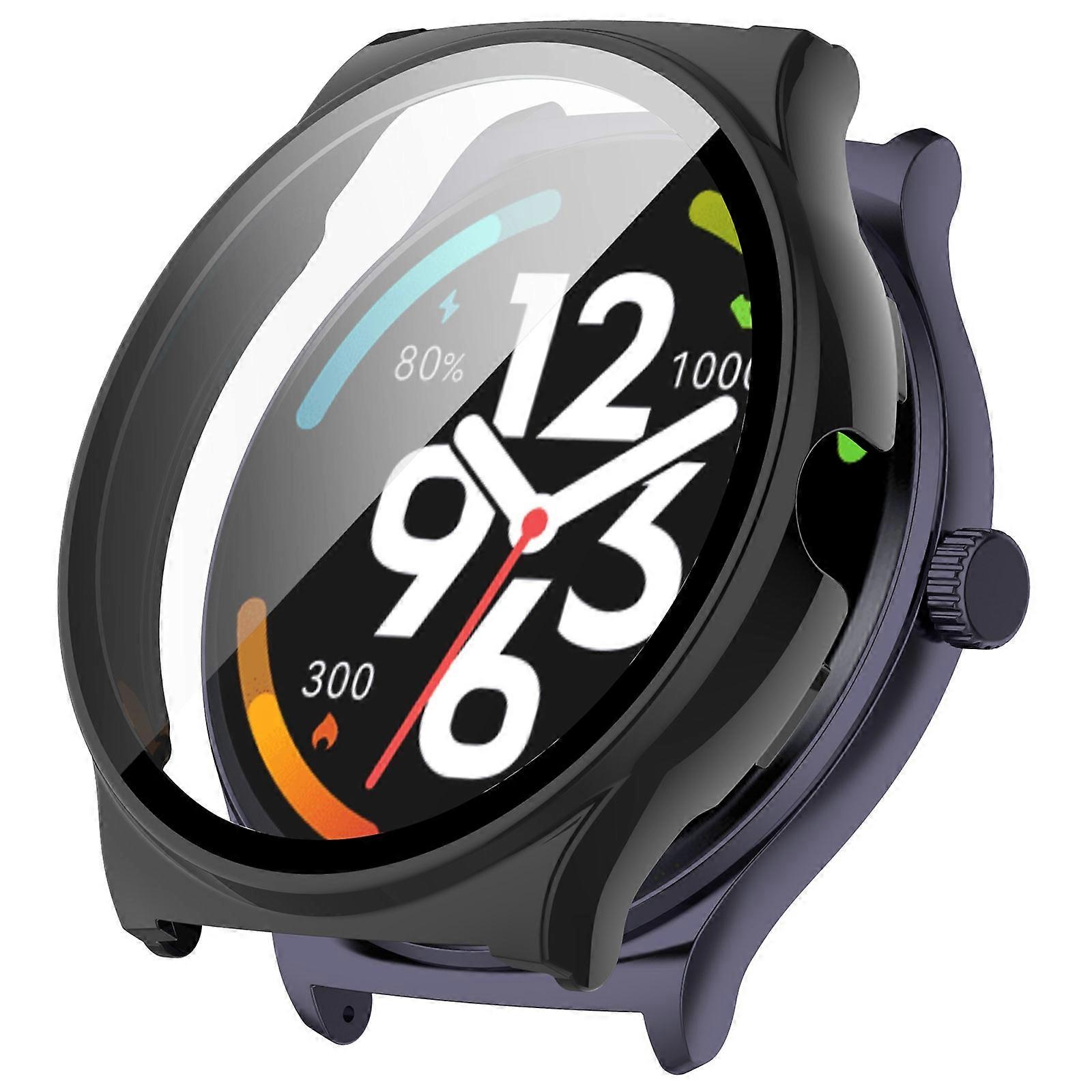 PC + فيلم مقسى مدمج ووتش حافظة واقية ل Xiaomi Haylou Solar Lite R001