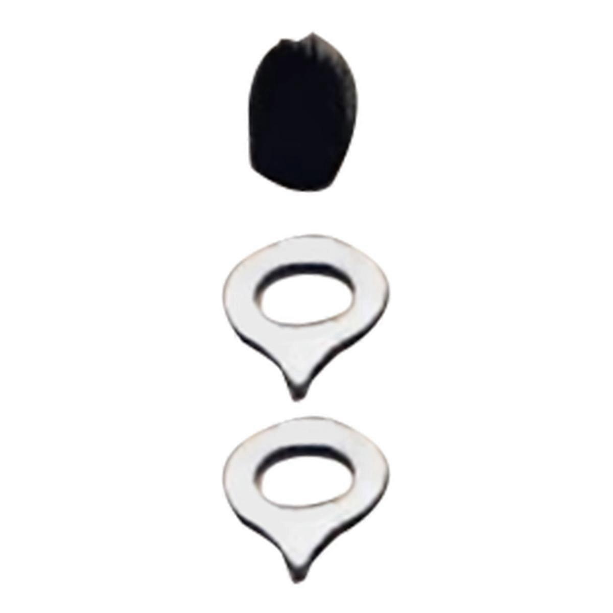 Windschutzscheibe Wind Schalldämpfer Abdeckung Pop Filter für Go Pro HERO 9 10 11 Schwarz