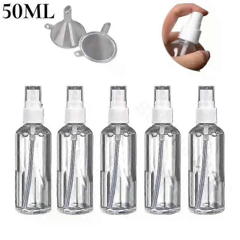 Clear PET Plastic Portable Spray Bottle Empty Perfume Container Mist Pump Alcohol Spray Bottle