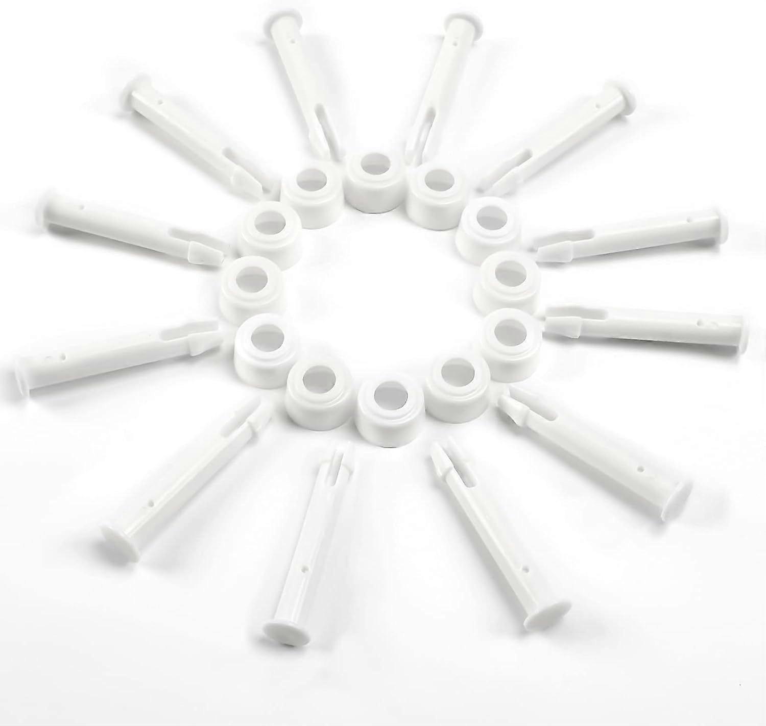 12 Pieces Plastic Pin, Intex Swimming Pool Spare Parts, Plastic Swimming Pool Pin, for Most Frame Pools - Rectangular/Round Pool (5.5cm/2.17inch)