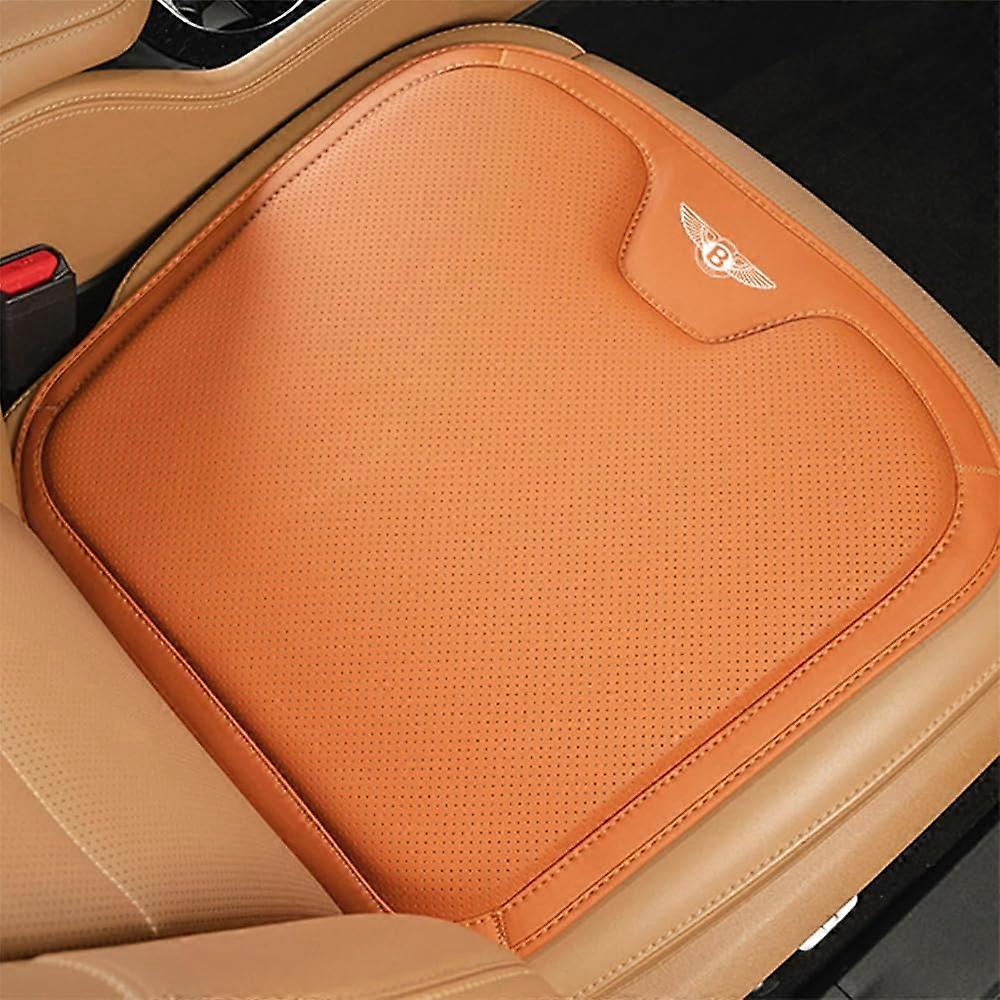 Car Seat Cushion for Bentley Continental GTC Cabriolet 1st Gen & GTC Speed 2006-2011, Orange Color, Comfortable Design