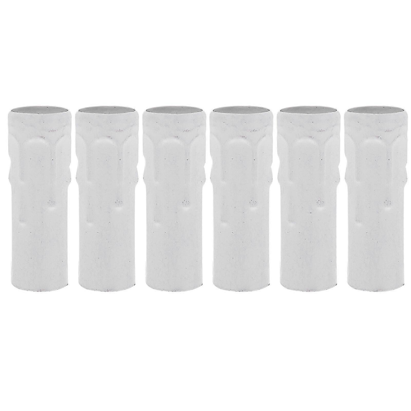 6pcs Πολυέλαιος Κερί Μανίκια E14 Κερί Socket Covers Candelabra Base Covers-hao