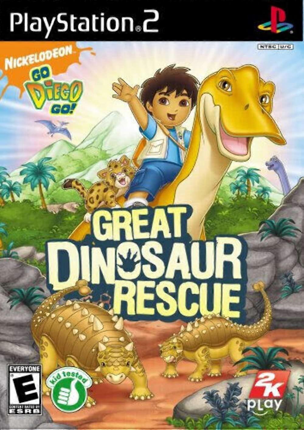 Go Diego Go Great Dinosaur Rescue  Game -  - PAL - New & Sealed