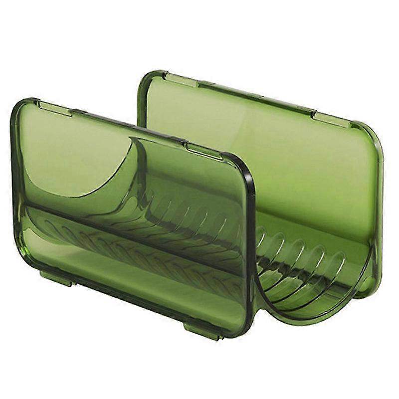 Bottle Storage Holder Free-Standing Stackable Stable Structure Thick Smooth Edge Keep Neat Deep--Green