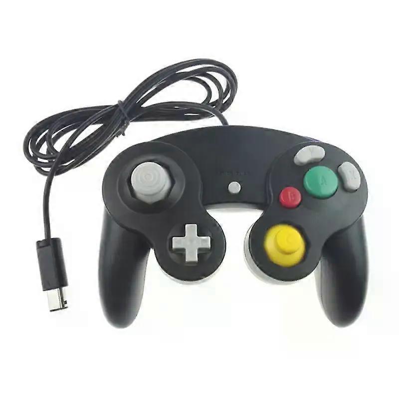 Unbrand Manette de jeu filaire compatible pour NGC GC Jeu compatible pour Gamecube Manette compatibl