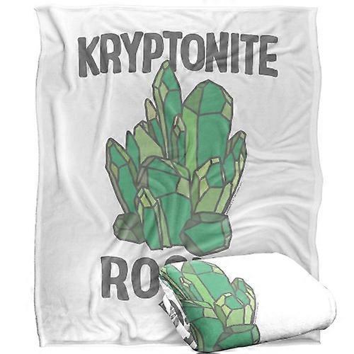 Superman Kryptonite Rocks Blanket