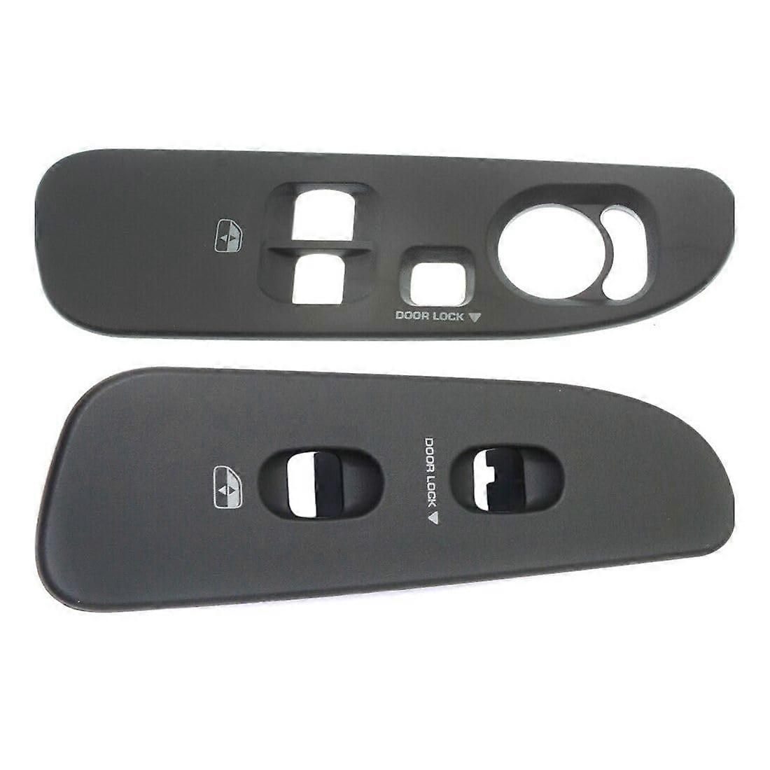 Window Switch Bezel for Dodge for Ram 1500/2500/3500 2005 Front Driver and Passenger Side Black with Quad Cab