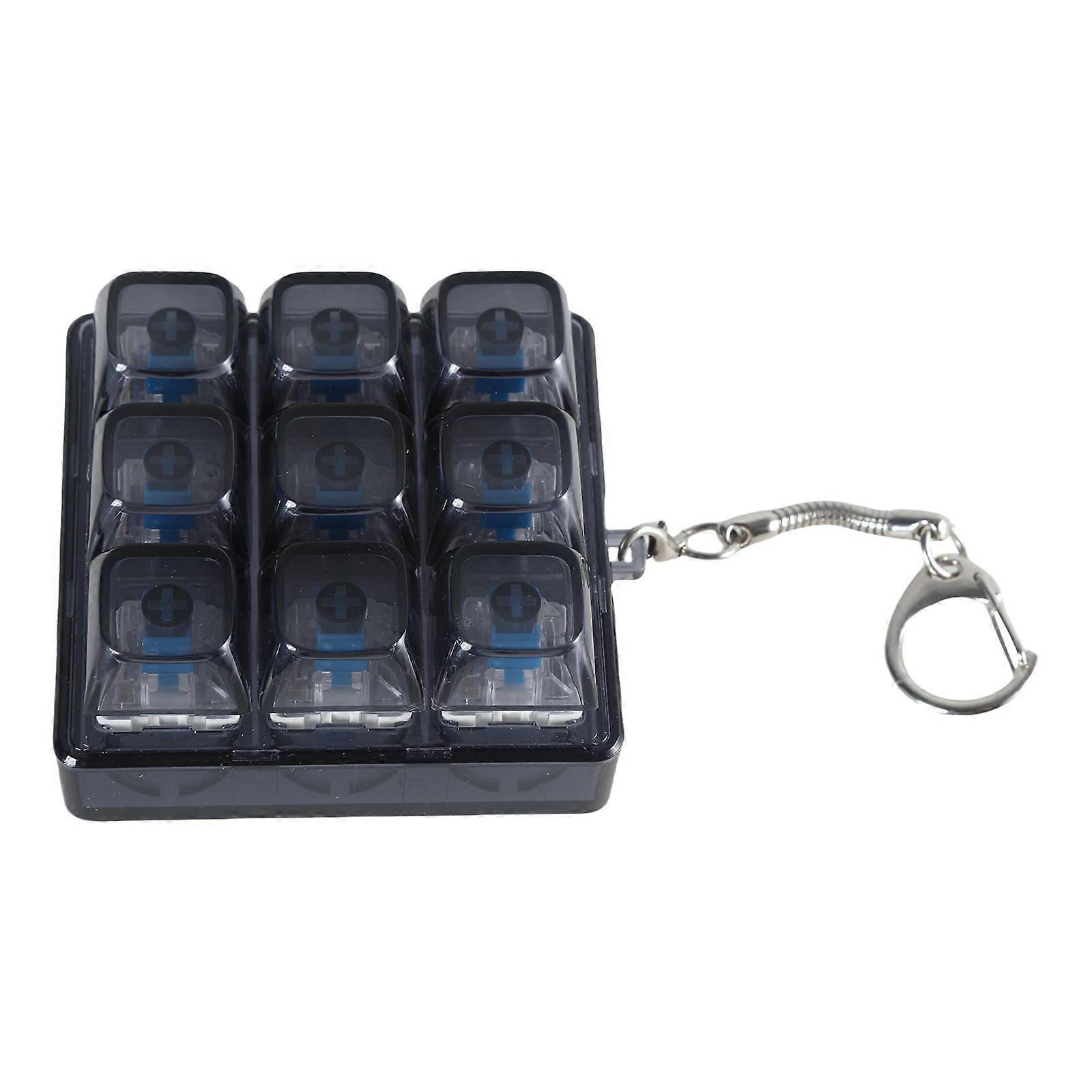Mechanical Keyboards Switches Shaft Tester 9Key XDA Profile Translucent Keycap Switches Testing Tool
