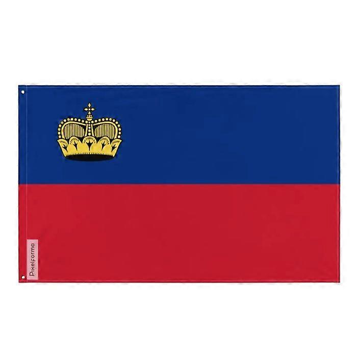 Flag - Liechtenstein - 128 x 192 cm - Polyester - Double-sided print - Iron grommets