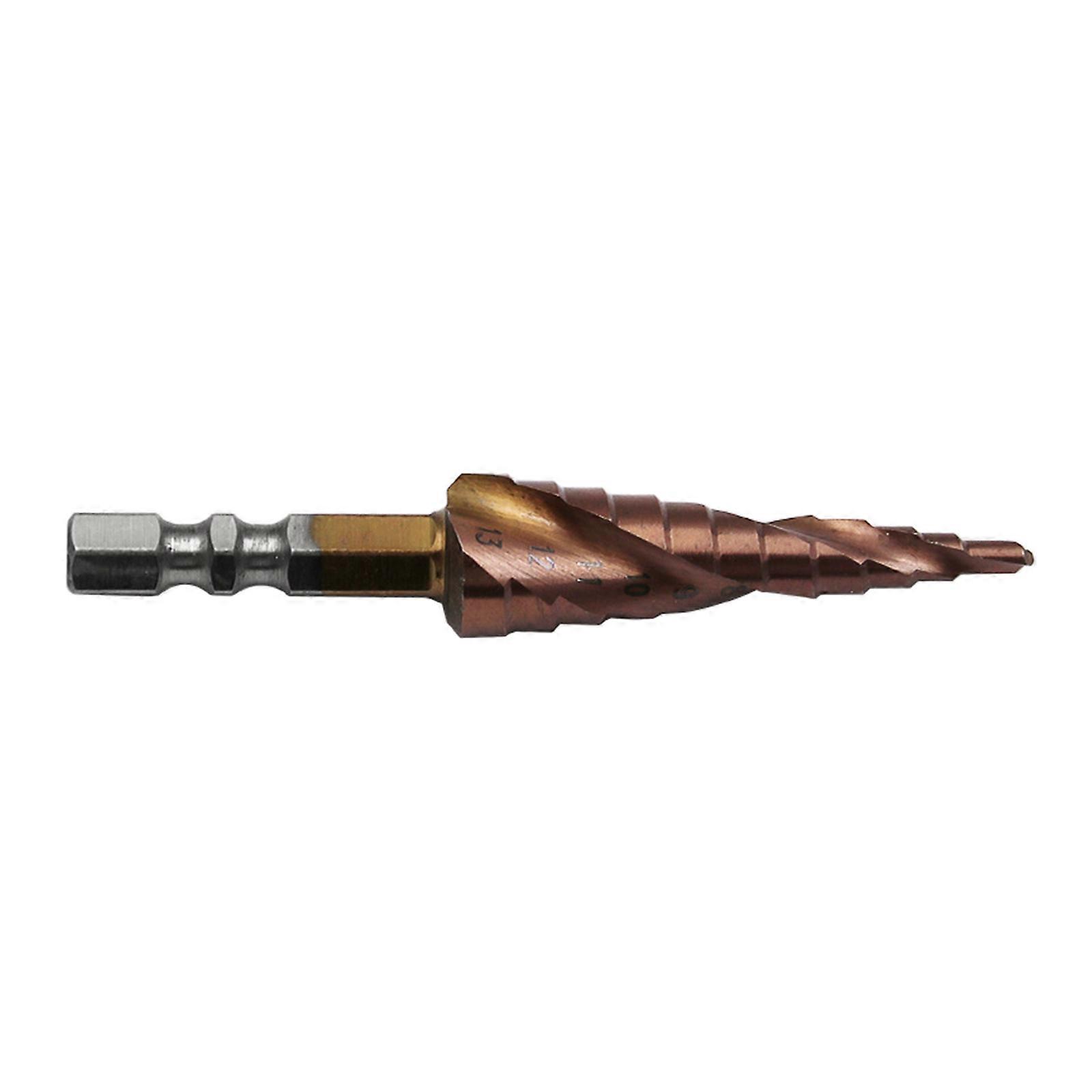 Hexagonal Shank Cobalt Step Drill Bit Cobalt Alloy Stainless Tapper Countersunk Drill Bit Wood Hole Saw Cone Drilling