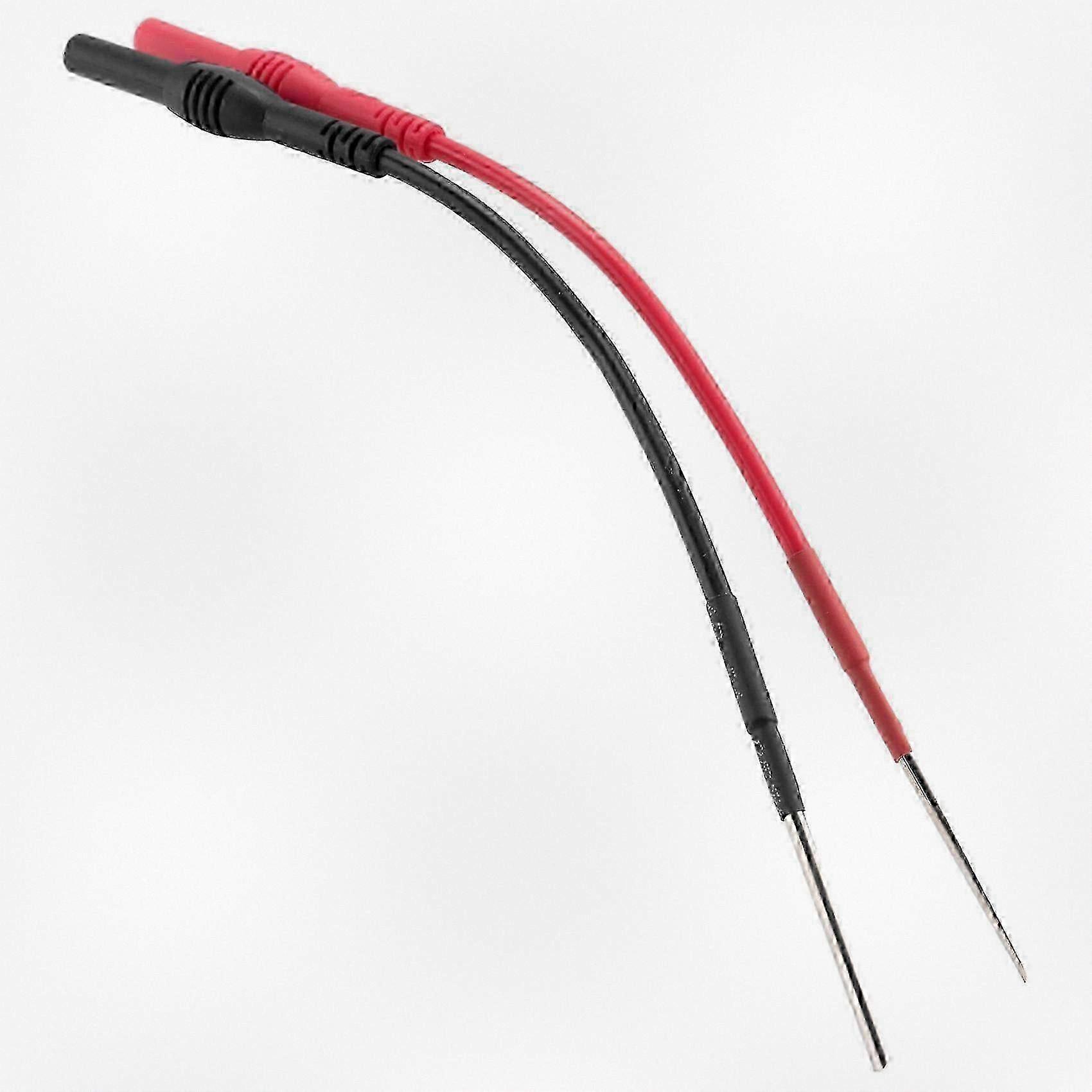 2 PCS Flexible Spoon Back Probes, Back Probe Pins Suitable for Automotive Use with 4mm Banana Plug Test Leads