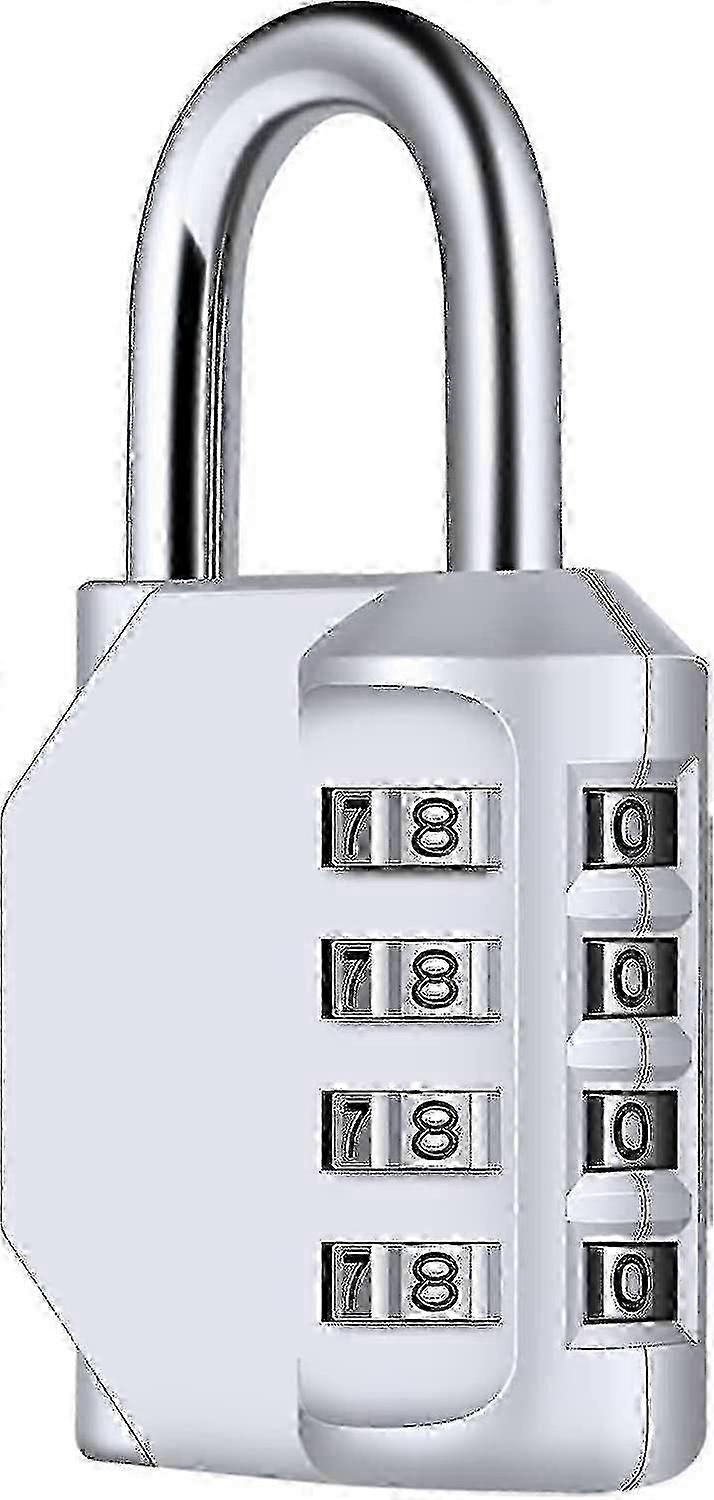 Combination Locks Padlock 4 Digit, Combination Lock, Weatherproof Metal