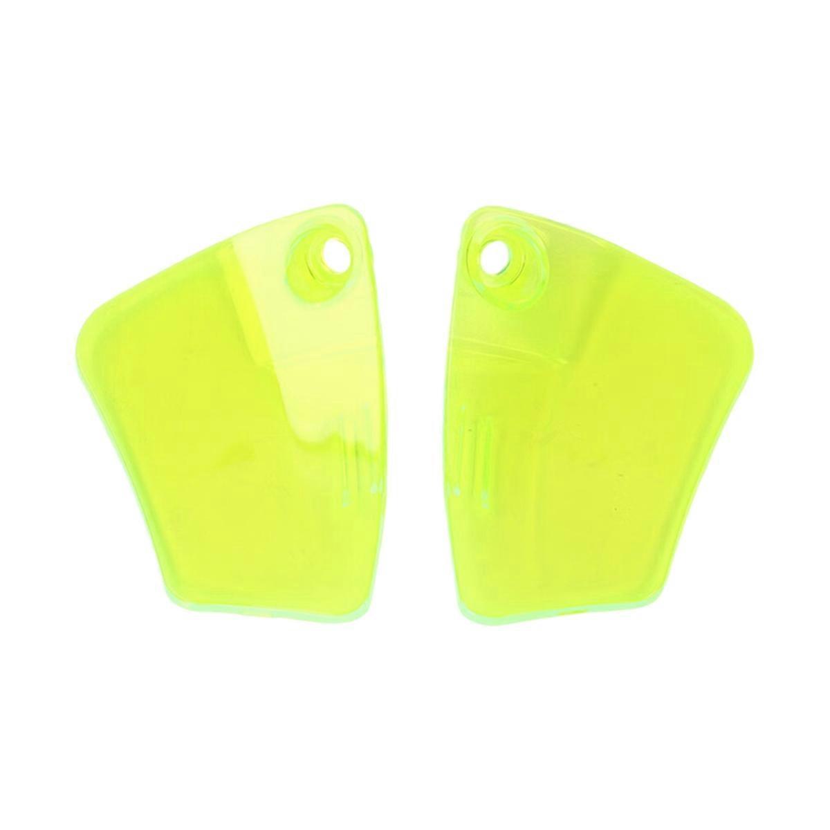 Scheinwerferverkleidung, Luftabweiser, Windschutzscheibenabdeckung, fluoreszierendes Grün