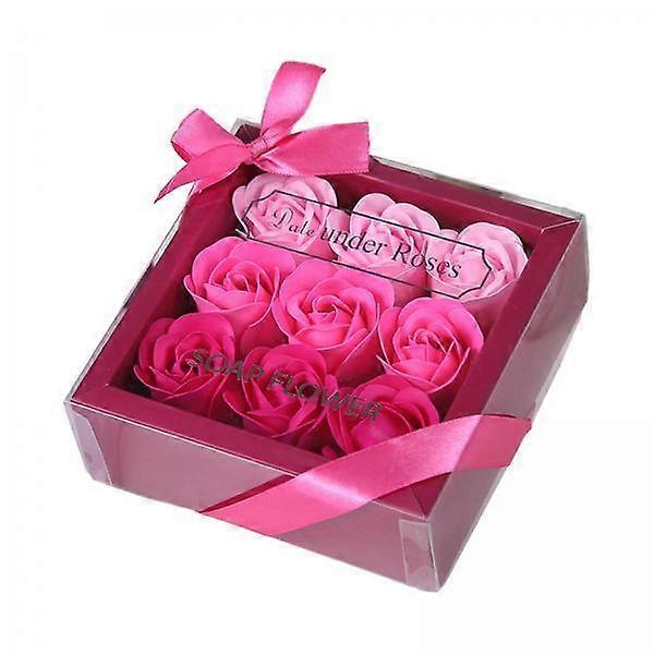 2xRose Soap with Gift Box for Celebrations