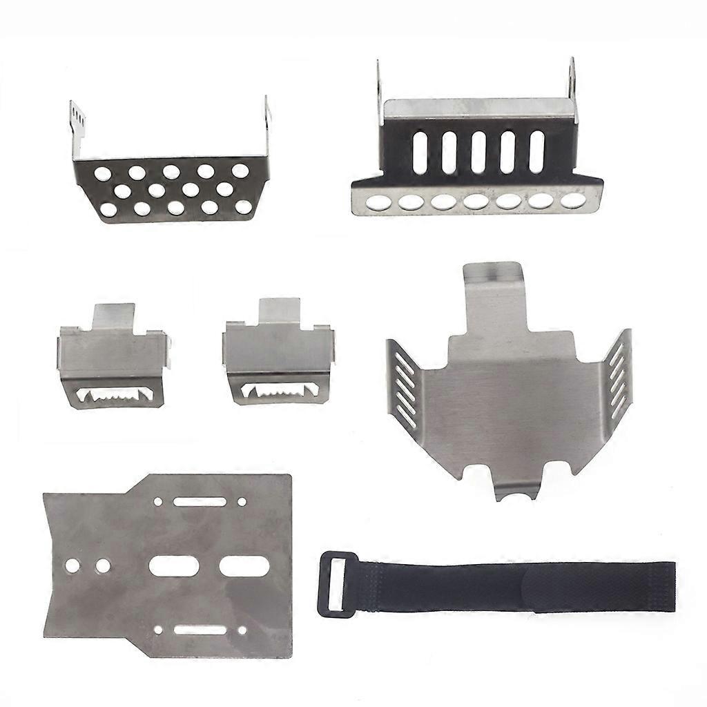 Car Chassis Bumper Parts Model Parts RC Model Kits Replacement Part Anti-Collision Armor Metal Made for 1/10 Car