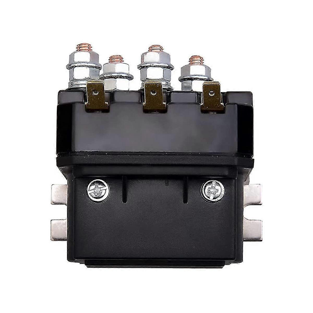 12V 250A naviják solenoid relé pro AUT UTV 5000-7000Lbs naviják - černý