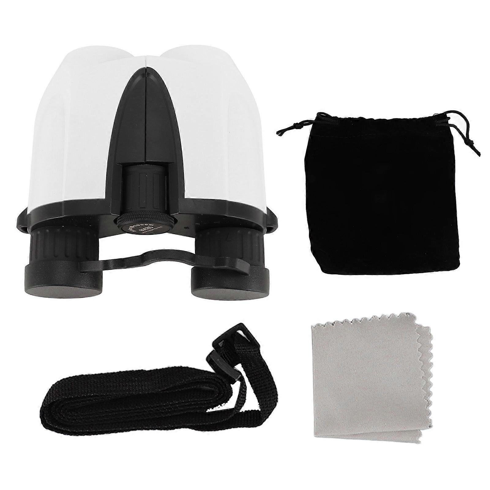 HD Compact Foldable Binoculars - 8X Magnification, True Color, Portable Design