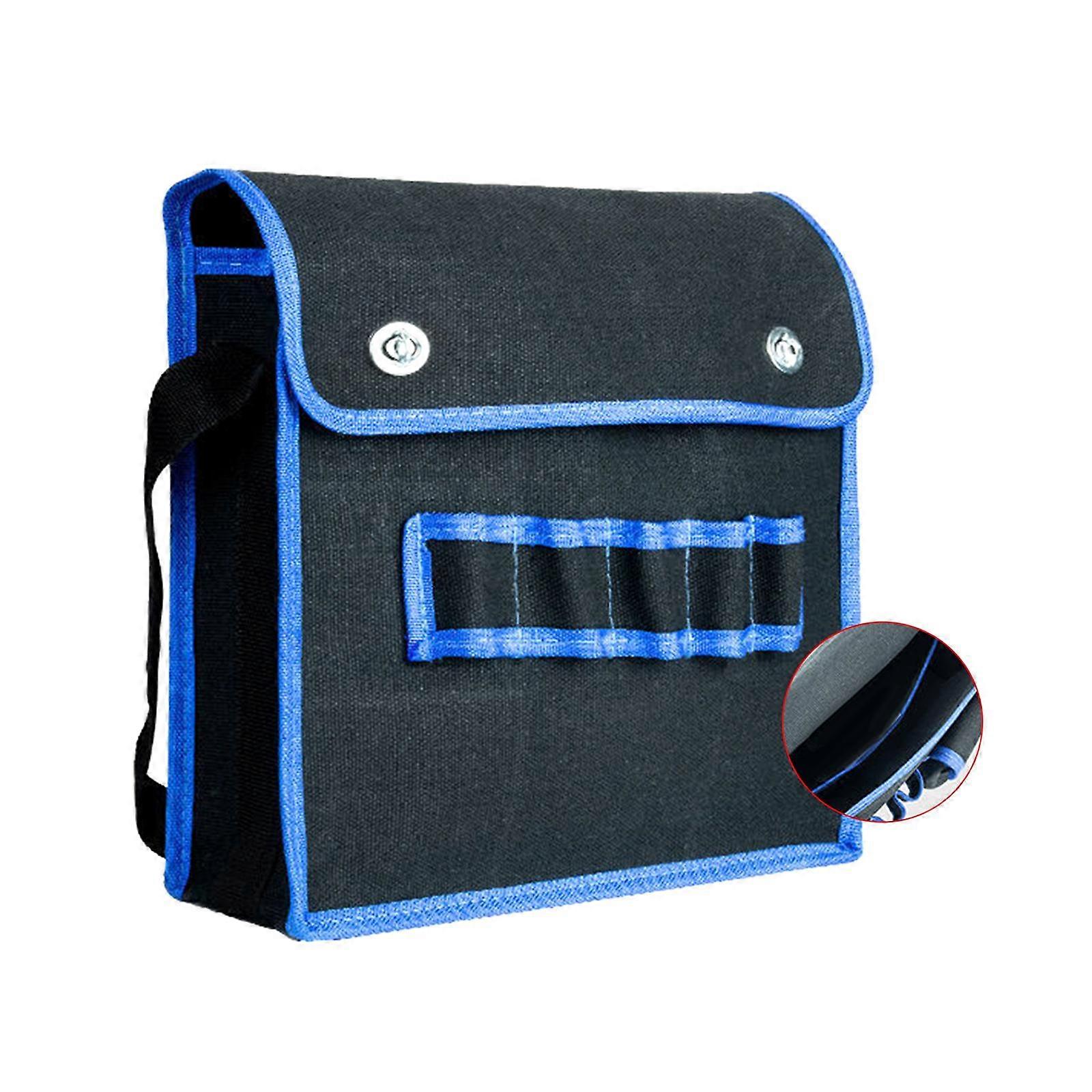 Canvas Tool Bag Tool Pouch Adjustable Shoulder Strap Garden Tool Organizer