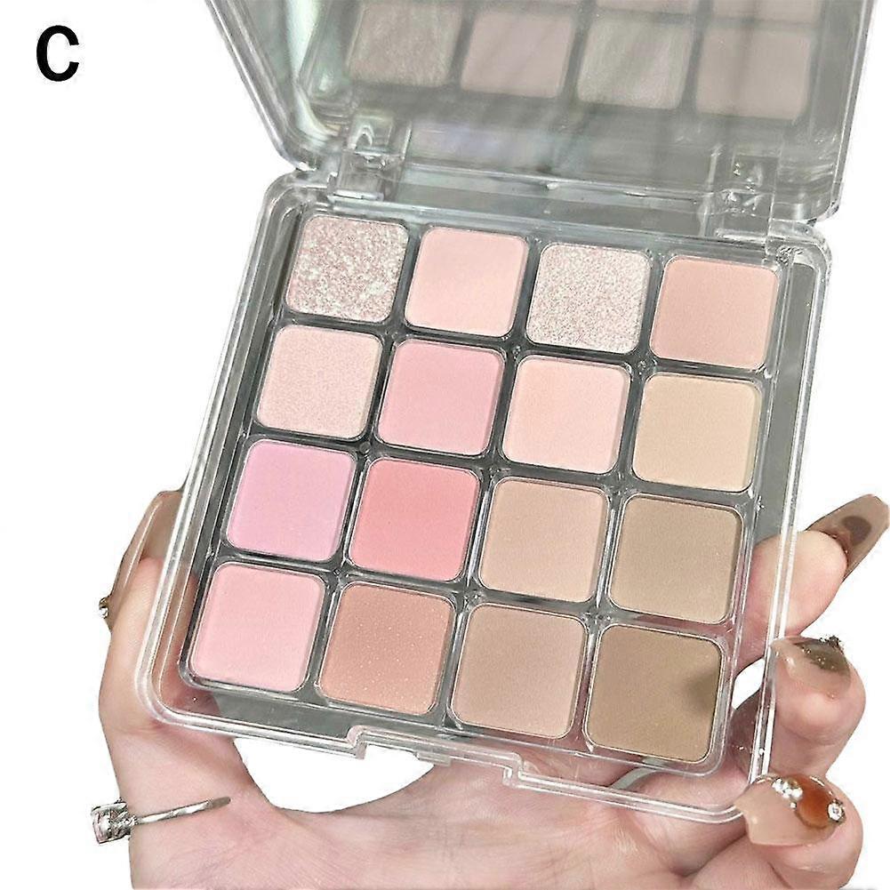 Pearlescent Matte Eyeshadow Palette Rich Pigment Long Lasting Makeup Kit
