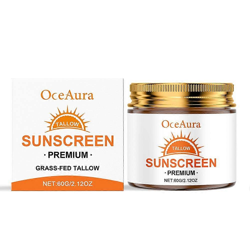 60ml(A)$ Beef fat sunscreen cream UV protection moisturizing brightening isolation high protection UV sunscreen lotion OC-A05-0023-01